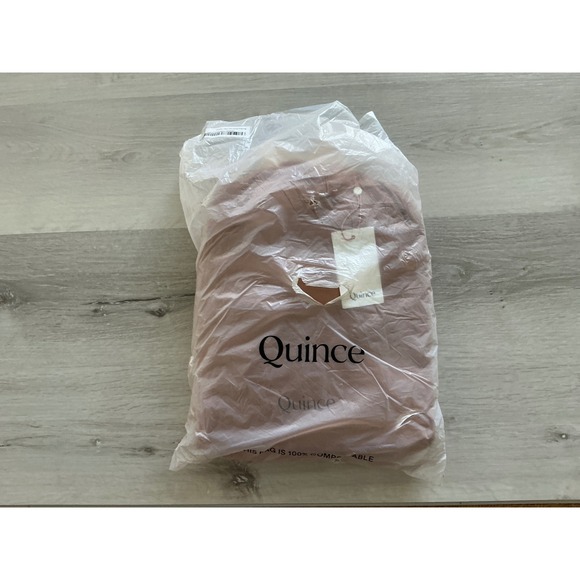 Quince Bamboo Sheet Set Clay Queen New With Tags - Picture 3 of 4
